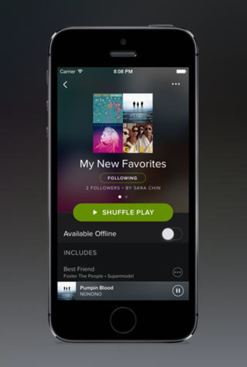 Spotify download for iphone 5s 8 plus
